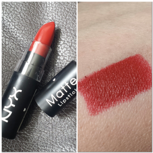 NYX Matte Lipstick in Red
